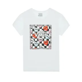 T-SHIRT CANDY HEARTS Bimba White