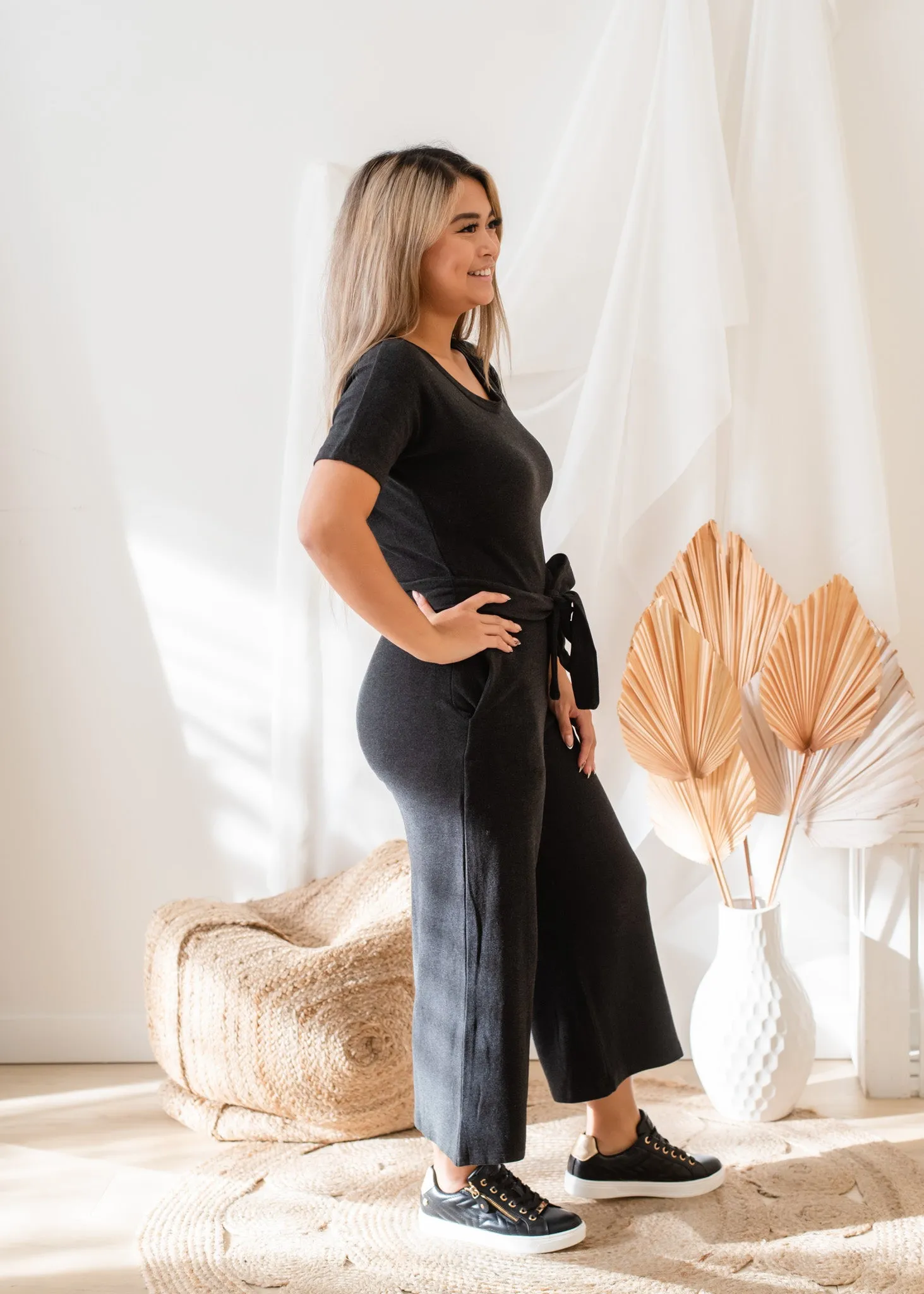 The Jonie Brushed Jersey Jumpsuit