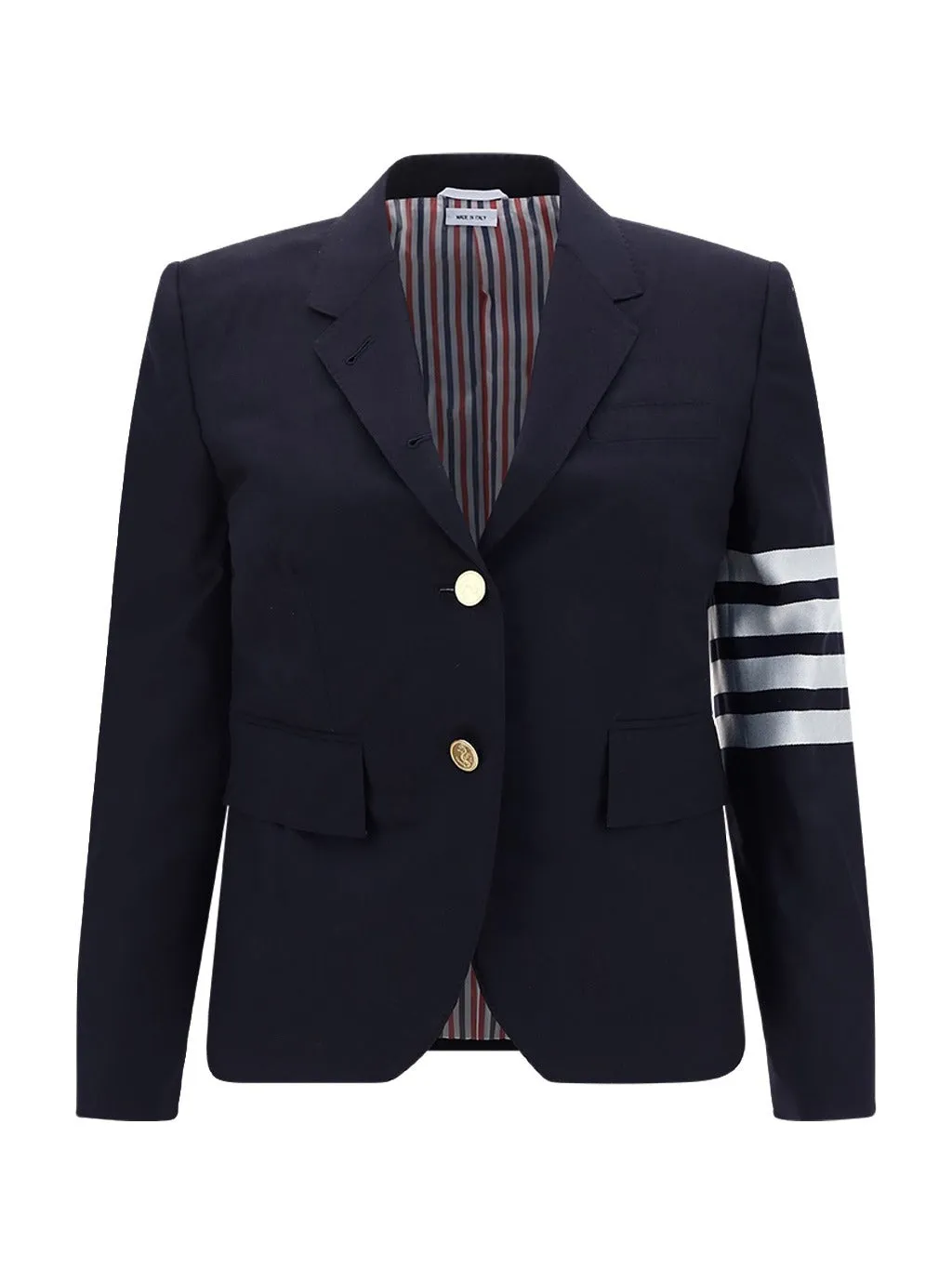 Thom Browne 4-Bar Cropped Blazer