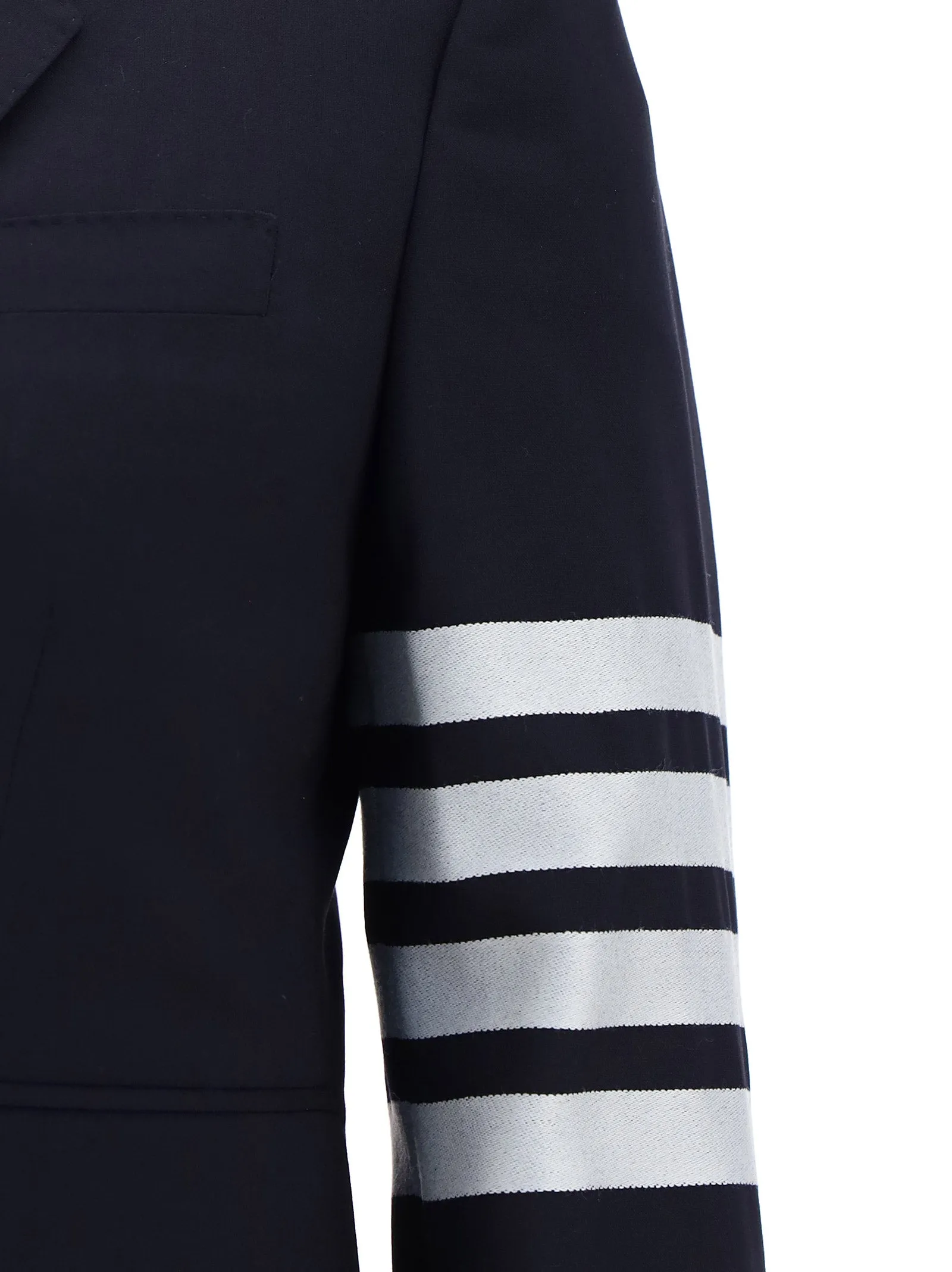 Thom Browne 4-Bar Cropped Blazer