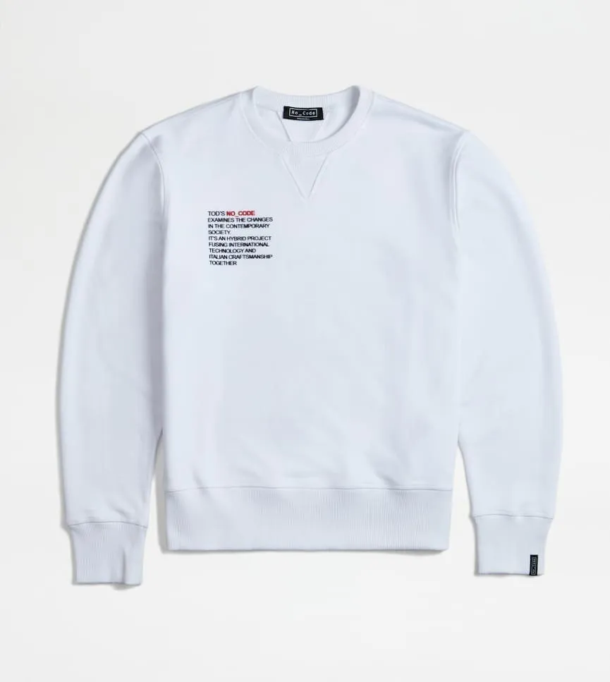 TOD'S  |Crew Neck Street Style Long Sleeves Plain Cotton