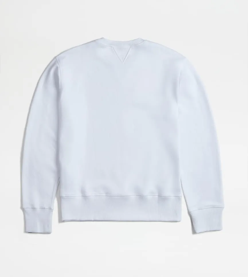 TOD'S  |Crew Neck Street Style Long Sleeves Plain Cotton