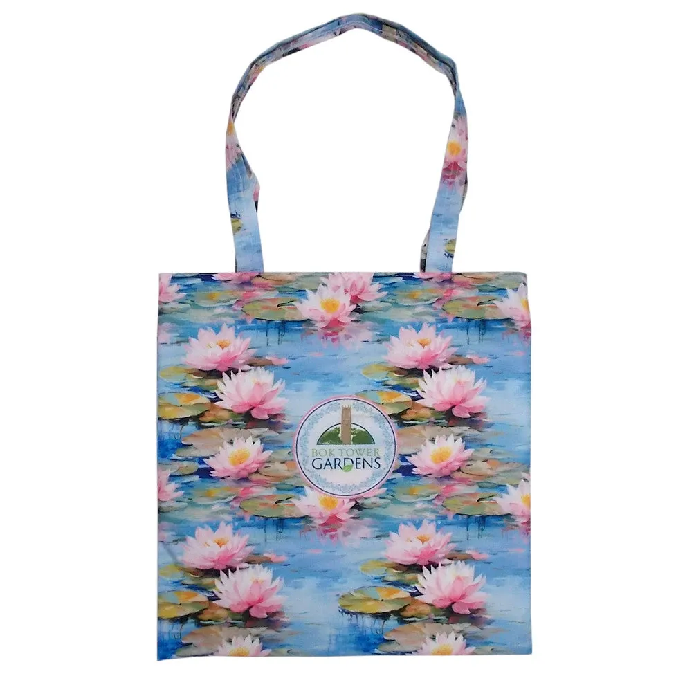 Tote Bag - Bok Tower Water Lilies