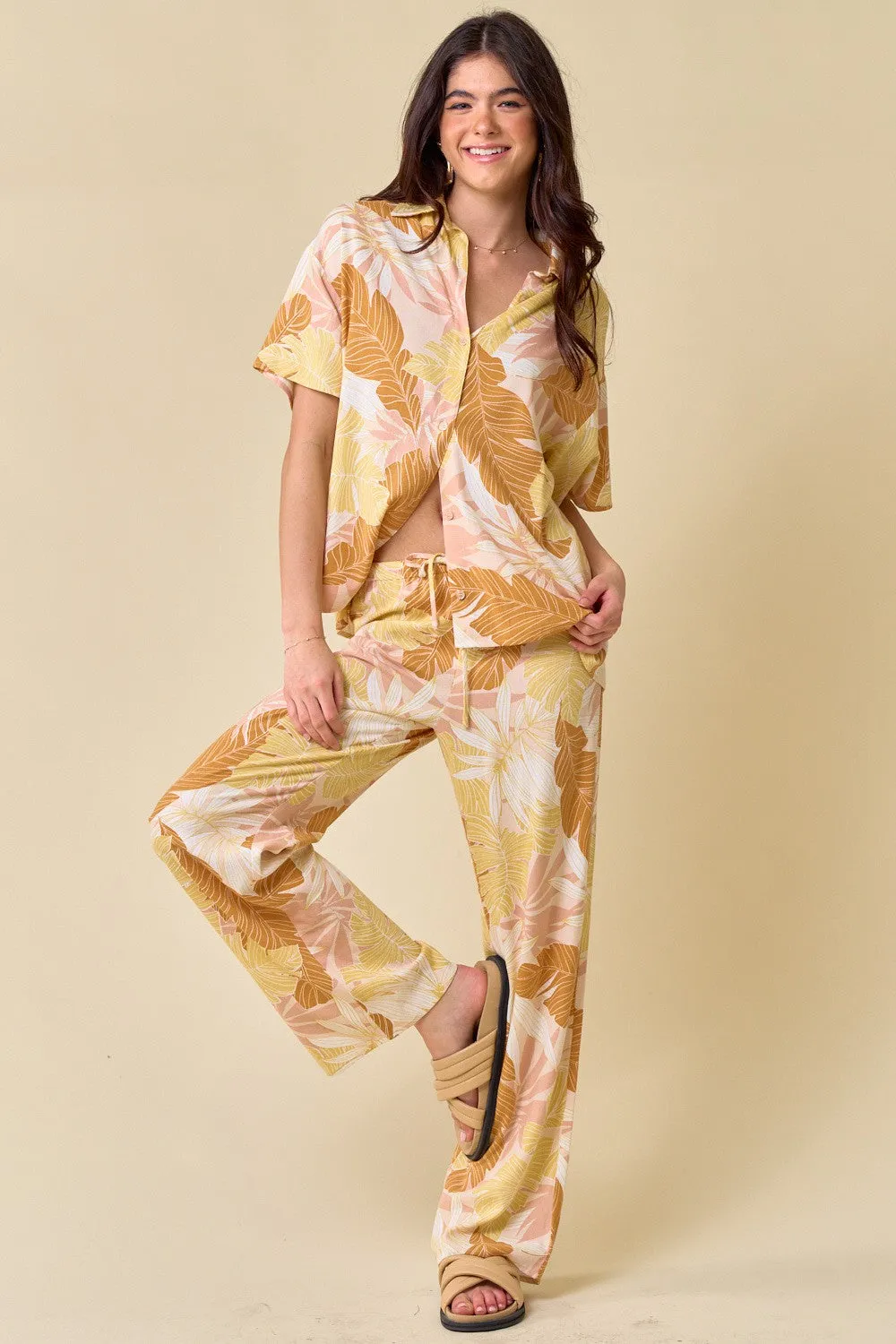 Tropical Linen Shirt