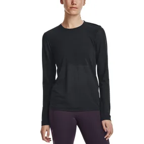 Under Armour Seamless Stride Maglia  Black/Reflective