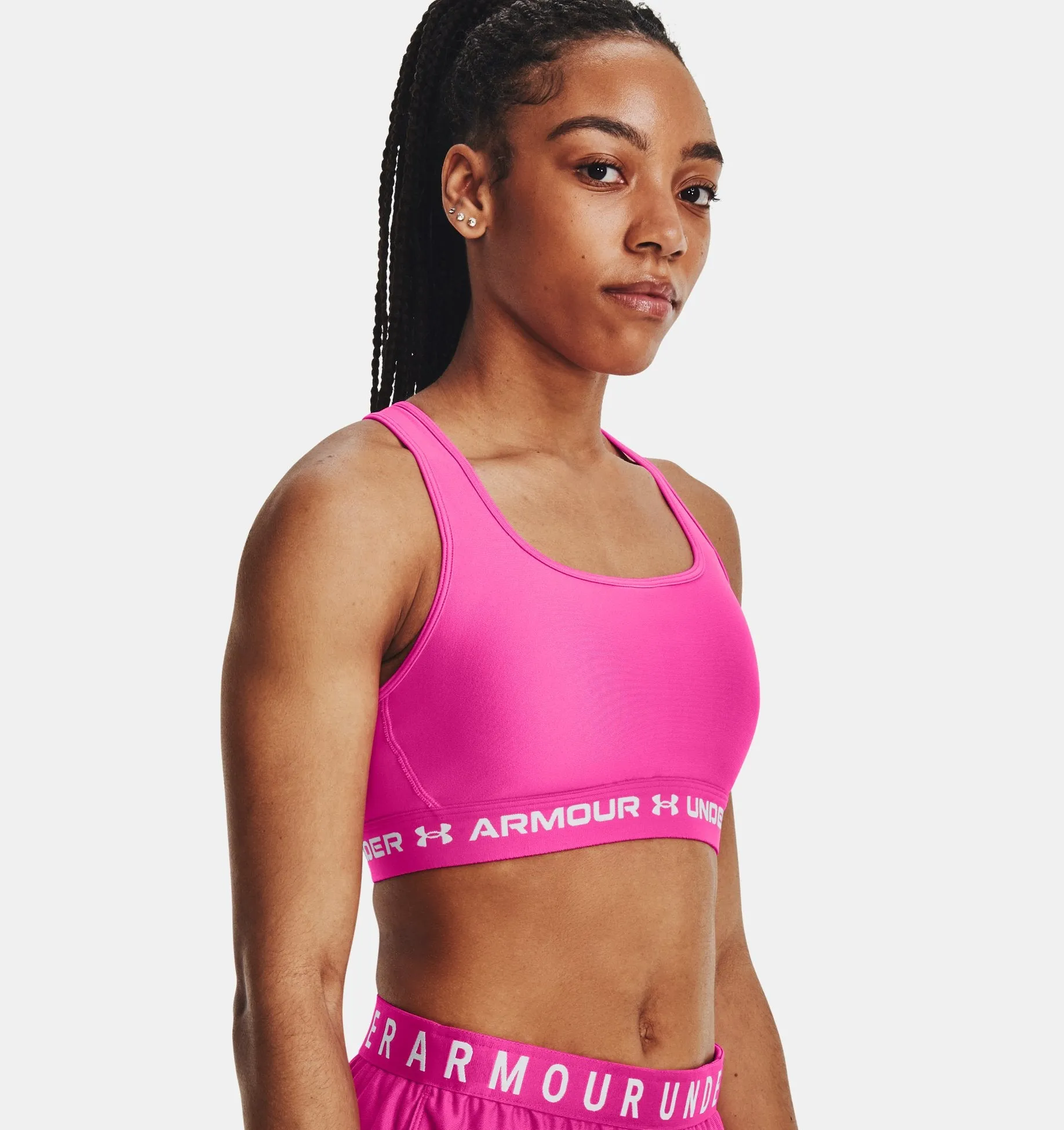 Under Armour Women's Armour Mid Crossback Sports Bra