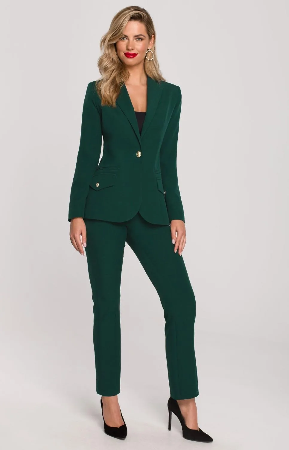 Veste blazer verte