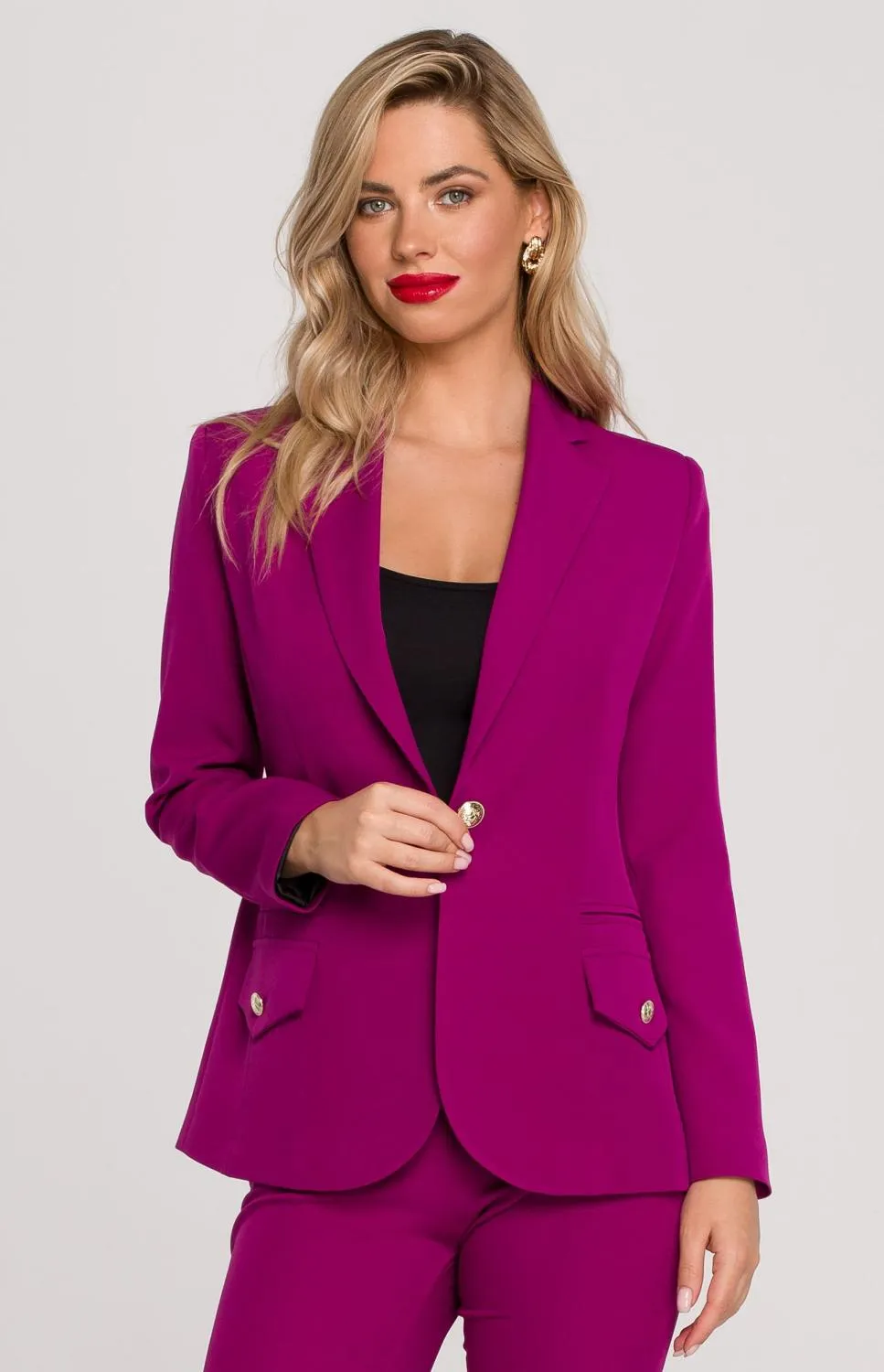 Veste blazer violine