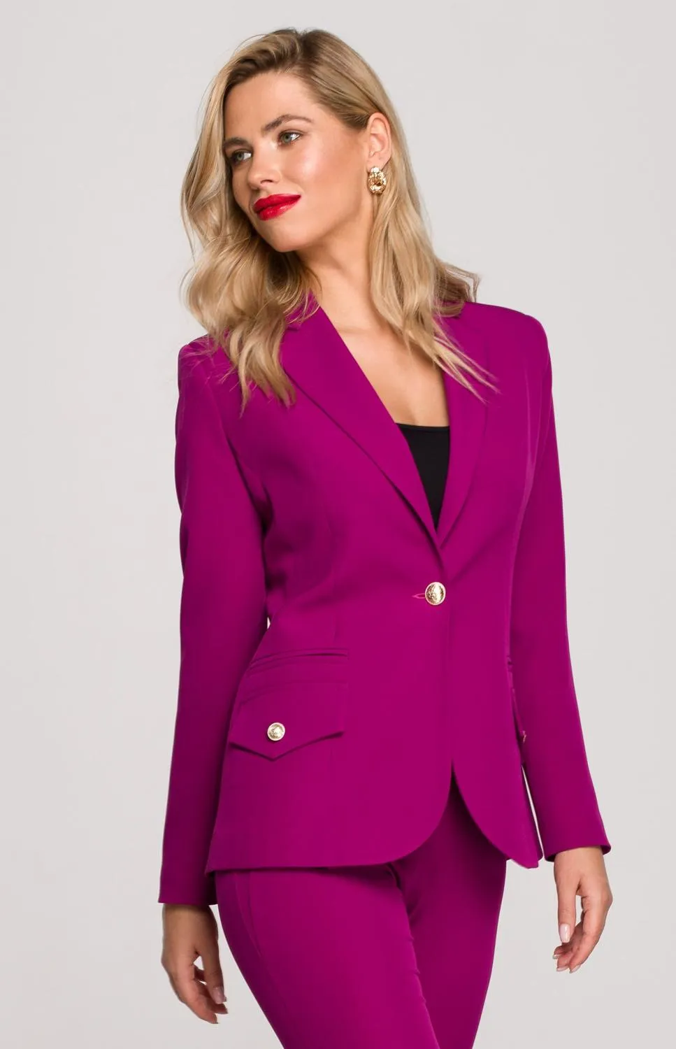 Veste blazer violine