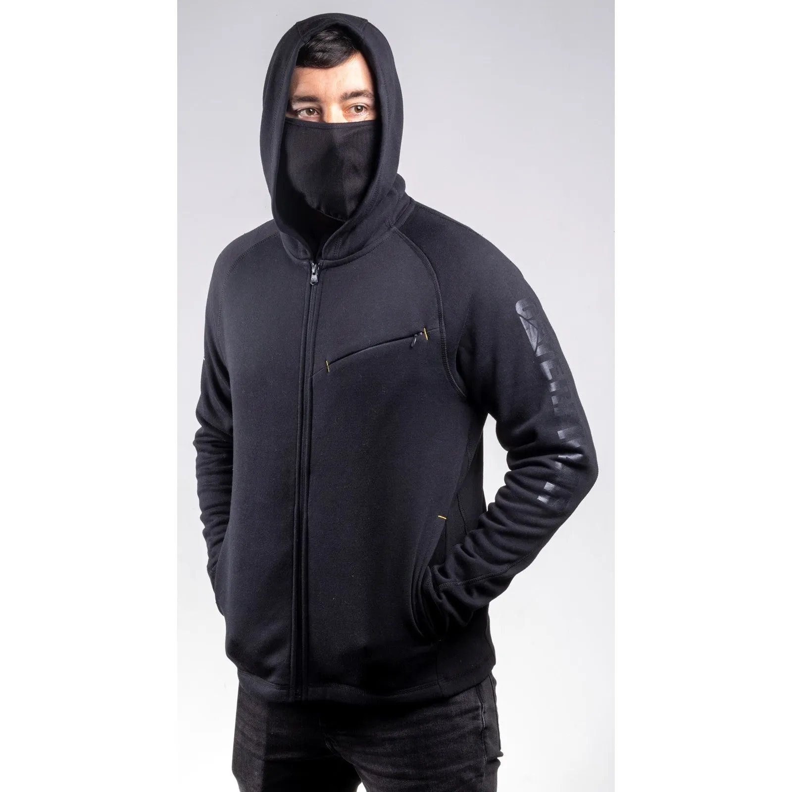 Viraloff Hooded Sweatshirt  Black