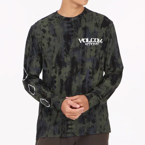 Volcom  |Pullovers Unisex Street Style Long Sleeves Plain Cotton