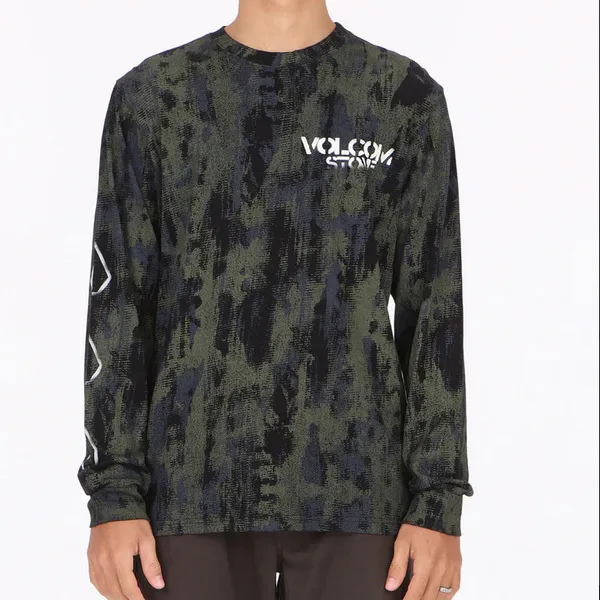 Volcom  |Pullovers Unisex Street Style Long Sleeves Plain Cotton