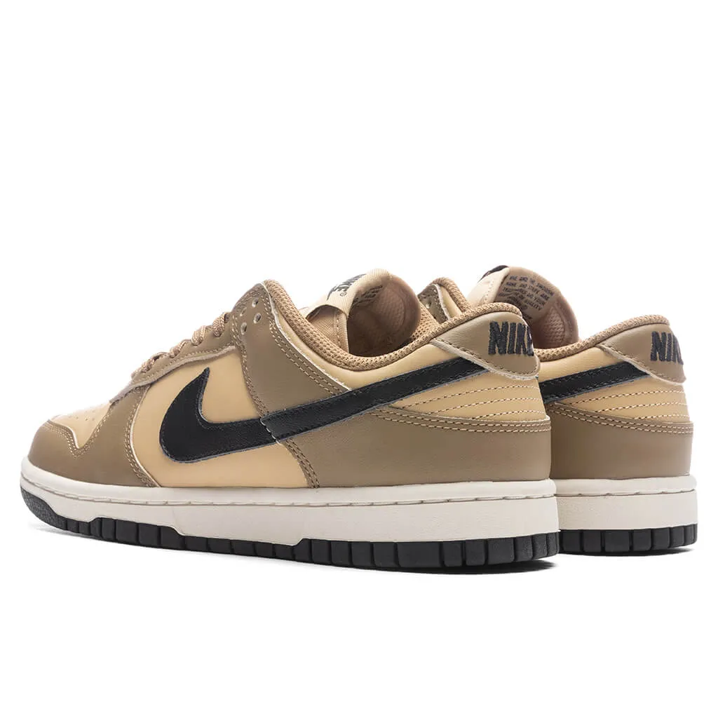 Women's Dunk Low - Dark Driftwood/Black/Sail