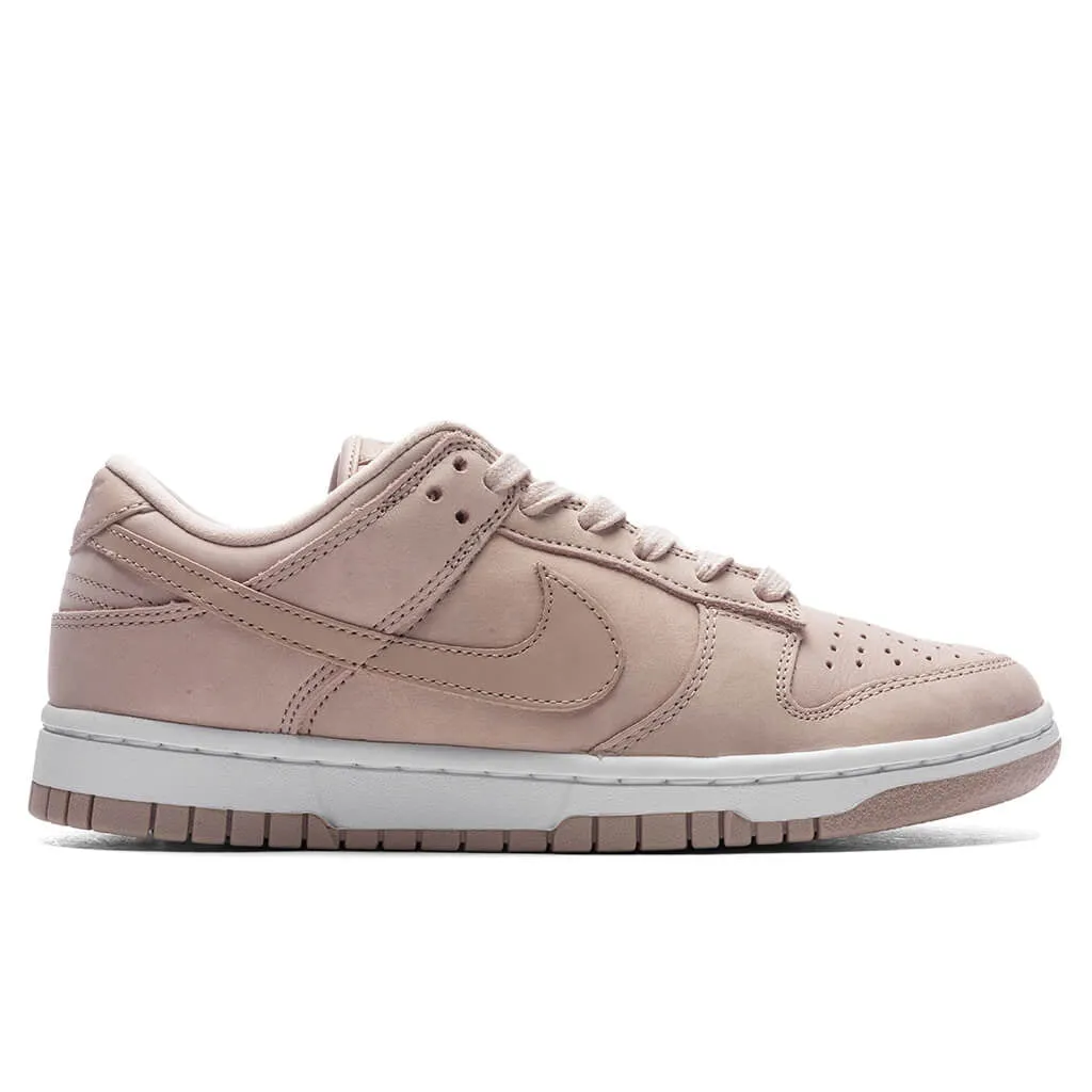 Women's Dunk Low Premium MF - Pink Oxford/White