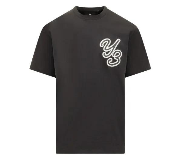 Y-3  |Unisex Street Style Cotton Short Sleeves Long Sleeve T-shirt