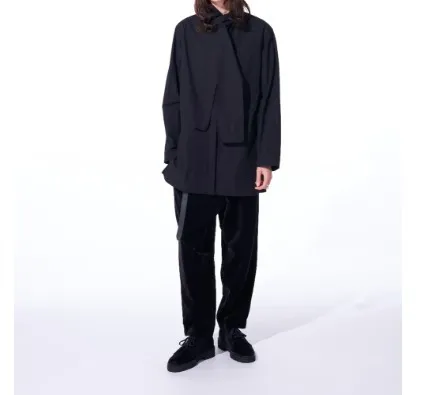 Yohji Yamamoto  |Unisex Linen Street Style Long Sleeves Plain Cotton