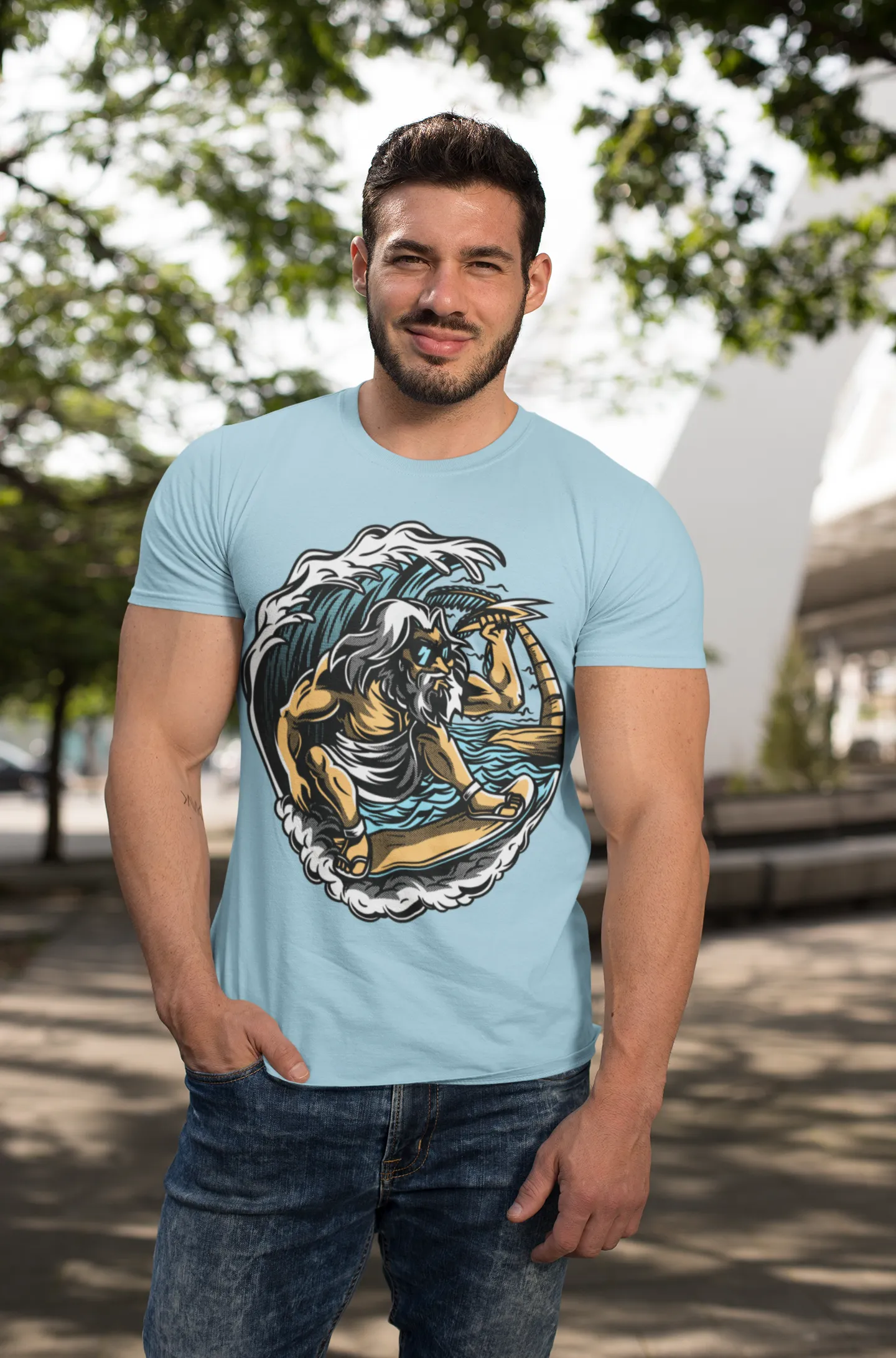 Zeus Surfer Tee